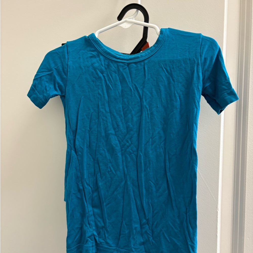 Little Sleepies Teal Shorts Set